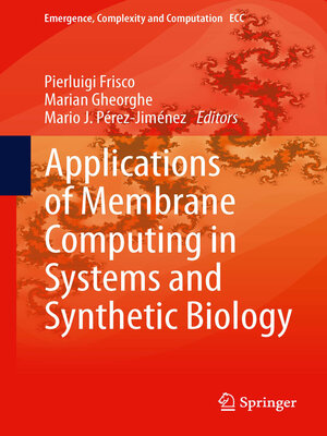 cover image of Applications of Membrane Computing in Systems and Synthetic Biology